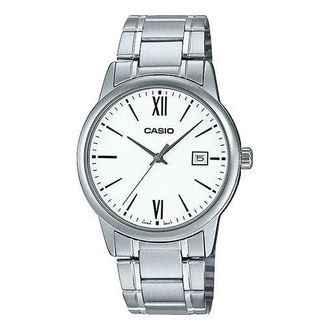 Casio Male DRESS Japan / South Korea Fashion Mens Silver Analog MTP-V002D-7B3