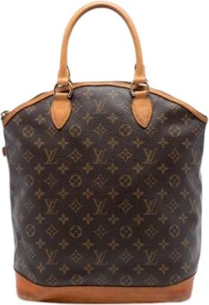 Louis Vuitton Pre-owned Lockit - Dames - Vintage Handtas - Bruin - ONE Size - Leer - Vintage