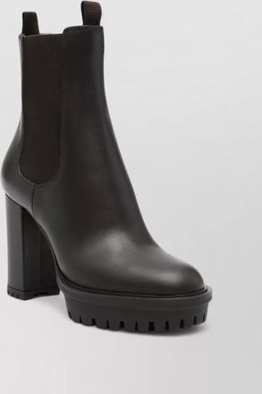Gianvito Rossi leather ankle boots