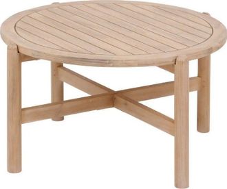 Hesperide Hesperide - Mesa De Centro Redonda De Jard&iacute;n Deona Acacia - 80 X 48 Cm - Hesp&eacute;ride