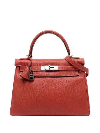 Hermès 2011 Togo Kelly II Retourne 28 satchel - Oranje