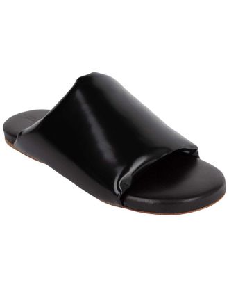 Bottega Veneta Womens Lambskin Cushion Slide (Authentic Pre-Loved)