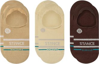 Stance 3-Pack Core No Show Socks in Cream at Nordstrom Rack, Size Medium