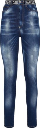 Philipp Plein Super High Waist Jegging Stones Philipp Plein TM with Crystals