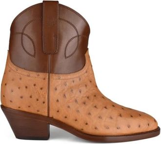 Ralph Lauren Jayme Boot - Dames - Cowboylaarzen - Bruin - 37 EU - Leer - Schoenen