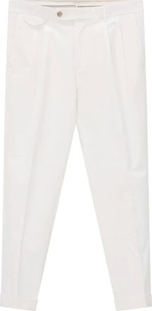Windsor Broeken, Heren, Wit, 2Xl, Kostuumbroek