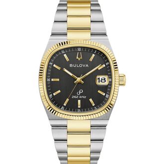 Bulova Super Seville Two-Tone Bracelet Watch, 37.5mm at Nordstrom