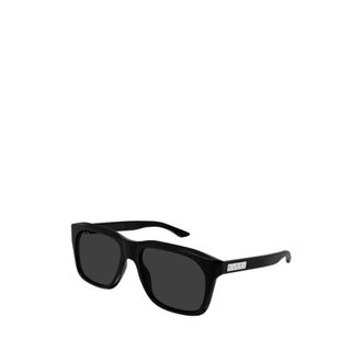 Gucci Vierkante Zonnebril - Heren - Zonnebrillen - Zwart - 55 MM - Accessoires