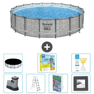 Bestway Piscina Bestway Steel Pro Max Redonda - 549x122 Cm - 8-piezas S607