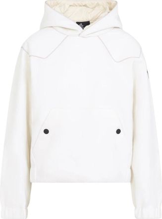 Moncler Grenoble Hoodie Sweater - Dames - Hoodies - Wit - XS - Hoodies & sweatvesten