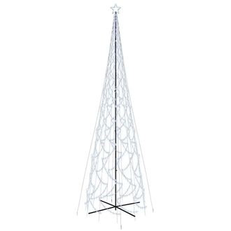 vidaXL Vidaxl - Rbol De Navidad C&oacute;nico 3000 Led Blanco Fr&iacute;o 230x800 Cm
