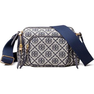 Tory Burch T Monogram Pocket Crossbody Bag in Tory Navy at Nordstrom