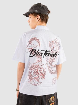 Blue Tomato Boxy Graphics Hemd blauw