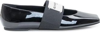 Givenchy Ballerinas, female, Black, Size: 10 US Sliced Square Ballerinas