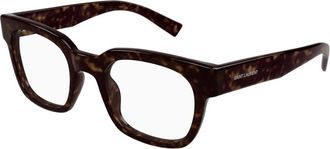 Saint Laurent Glasses, unisex, Brown, Size: 51 MM Optical Frame