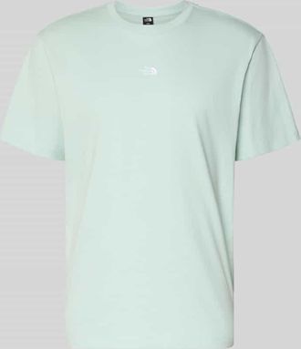 The North Face T-Shirt mit Logo-Stitching in Mint, Gr&ouml;&szlig;e XXL