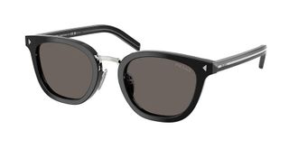 Prada Dark Grey Square Mens Sunglasses PR C01SD 16K731 52
