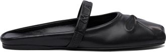 Marni Little Bow Ballerinas Nero-Donna