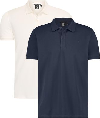 Gaastra Polo SS Royal Polo 2-Pack Combi Deal Blauw
