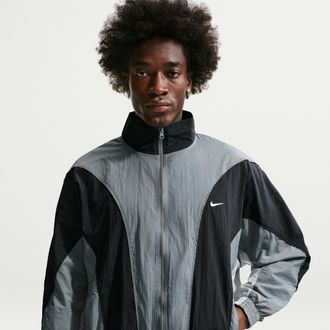 Nike Mens Basketball Jacket in Grey | IM5887-084