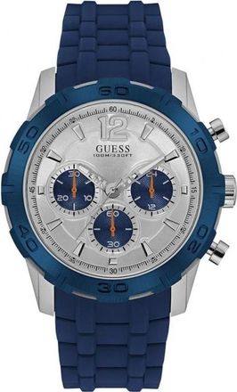 Guess W0864G6 Horloge - Heren - Horloges - Blauw - ONE Size - Accessoires