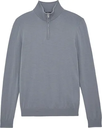 Reiss Blackhall Half Zip Fun Wool Sweater