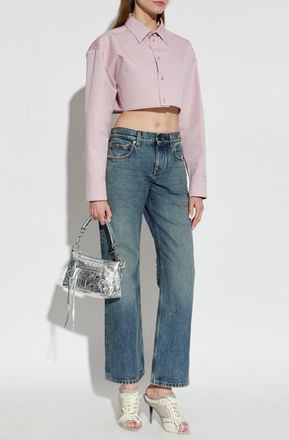 Balenciaga Short Shirt, Womens, Pink