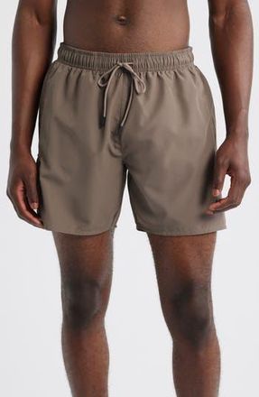 BOSS Dive Swim Trunks in Medium Brown at Nordstrom Rack, Size Xx-Large