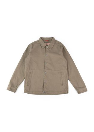 Iron And Resin Mens Coach Jacket In Olive