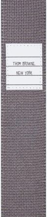 Thom Browne Geese Icon Jacquard-Strickkrawatte aus Seide mit 4-Stab-Streifen