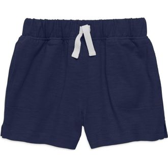 primary Baby Play Short In Solid in Navy at Nordstrom, Size 18-24M