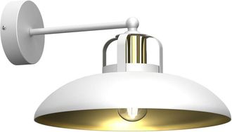 Milagro Lampada da parete FELIX BIANCO/ORO 1xE27