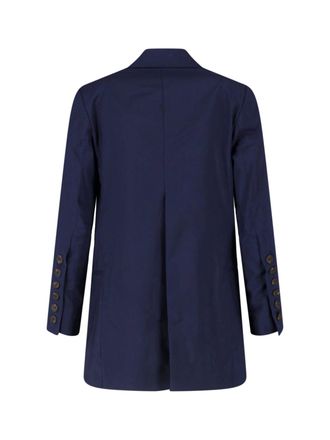 Eudon Choi Womens Jackets Blue Virgin Wool