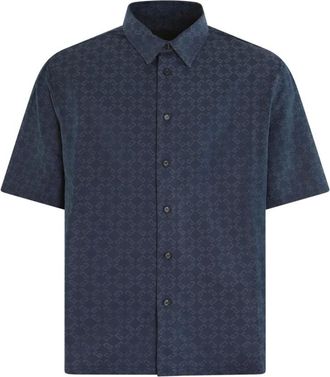 Givenchy Heren, Overhemden, Blauw, Maat: L