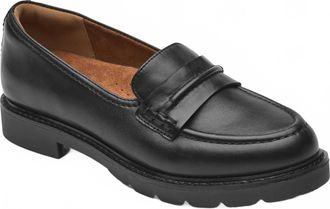 Cobb Hill Womens Janney Loafer In Black