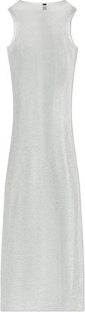 Bond-Eye Asher Midi Jurk - Dames - Maxi kleedjes - Grijs - Xs/S - Polyester - Kleedjes