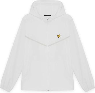 Lyle & Scott Gestreept Track Jacket - Heren - Zomerjassen - Wit - XL - Jassen