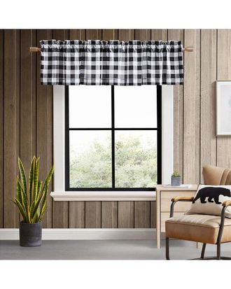 Eddie Bauer Mountain Plaid Window Valance