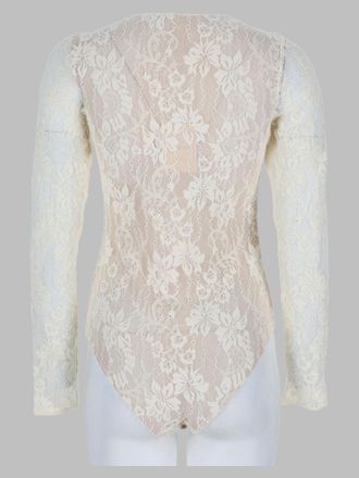 Zimmermann Lace Bodysuit - Ivory