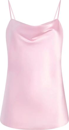 Cinq &agrave; Sept Top Marta Cami con scollo a cappuccio - Rosa