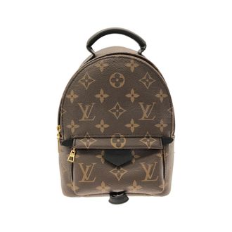 Louis Vuitton Monogram Marron Coated Canvas Backpack (Pre-Owned)