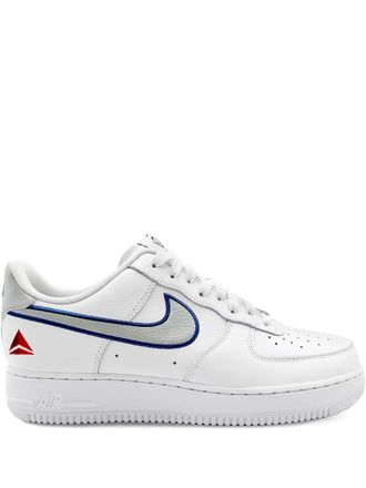 Nike Air Force 1 Low Del Air Lines 100th Anniversary sneakers - men - Calf Leather/Fabric/Rubber - 10 - White
