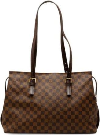 Louis Vuitton Pre-owned Tote Bags, female, Brown, Size: ONE SIZE Pre-owned The Chelsea Tote Bag