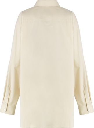 Vivienne Westwood Womens Oversized Cotton Shirt Panna