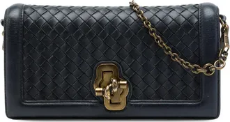 Bottega Veneta Pre-owned Bottega Veneta Nappa Intrecciato Olimpia Knot Crossbody Ladies AQK6MS29DSYCDEB8