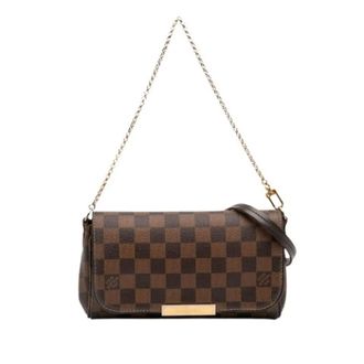 Louis Vuitton Pre-owned Cross Body Bags, female, Brown, Size: ONE SIZE Pre-owned Favorite PM