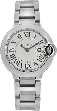 Cartier Pre-owned Cartier Ballon Bleu Quartz Silver Dial Ladies Watch W69010Z4