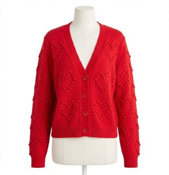Z Supply All Yours Cardigan In Kiss Me Red
