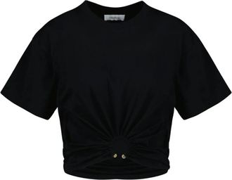 Paco Rabanne T-Shirts - Dames - T-shirts - Zwart - L - Tops