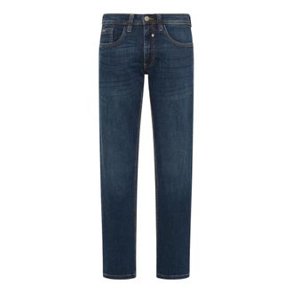 Carlo Colucci 5-Pocket Jeans - Heren - Regular Fit Jeans - Blauw - W34 L34 - Katoen - Jeans